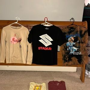 Shirts for individual or grouped sale